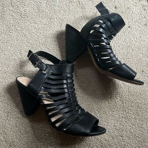 Vince Camuto black heeled sandal